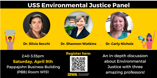 Poster of USS Environmental Justice Panel