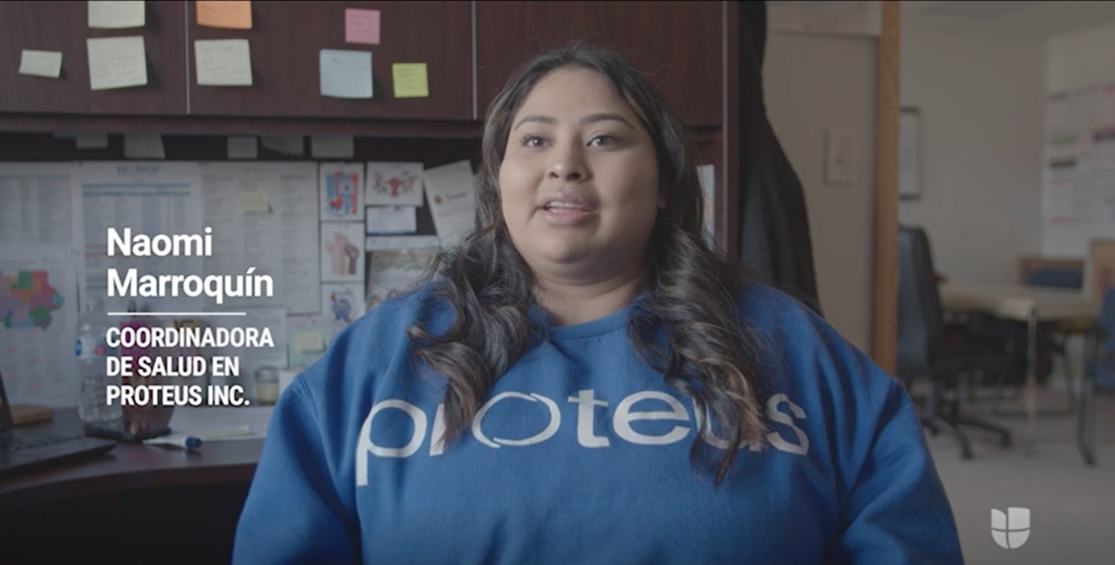 Photo of Naomi Marroquin during her Interview